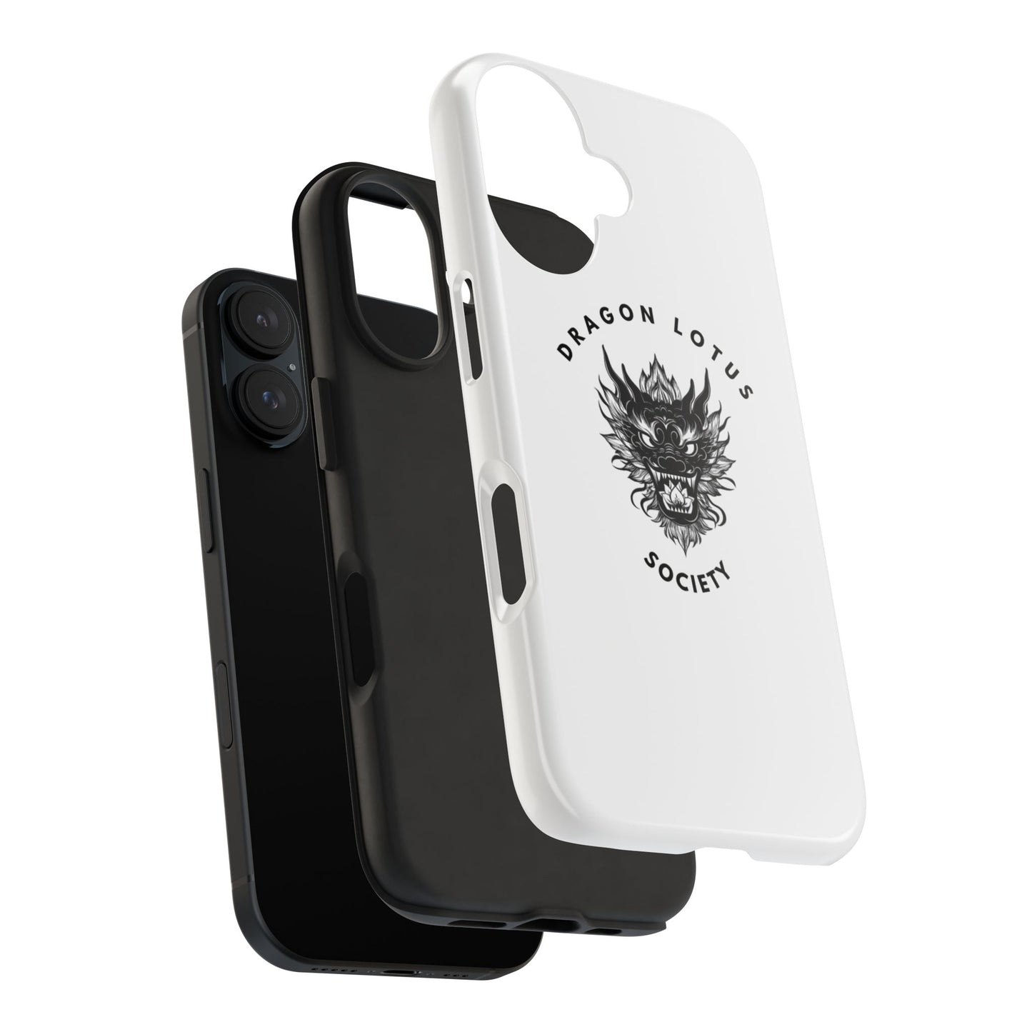 DLS White Phone Case