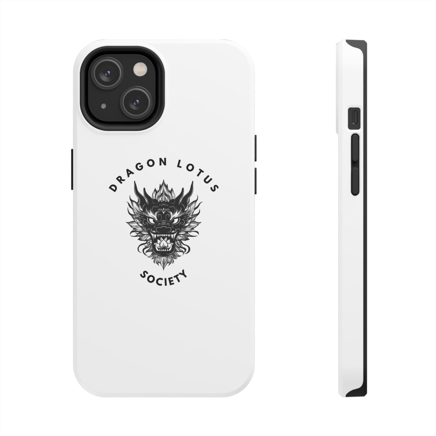 DLS White Phone Case
