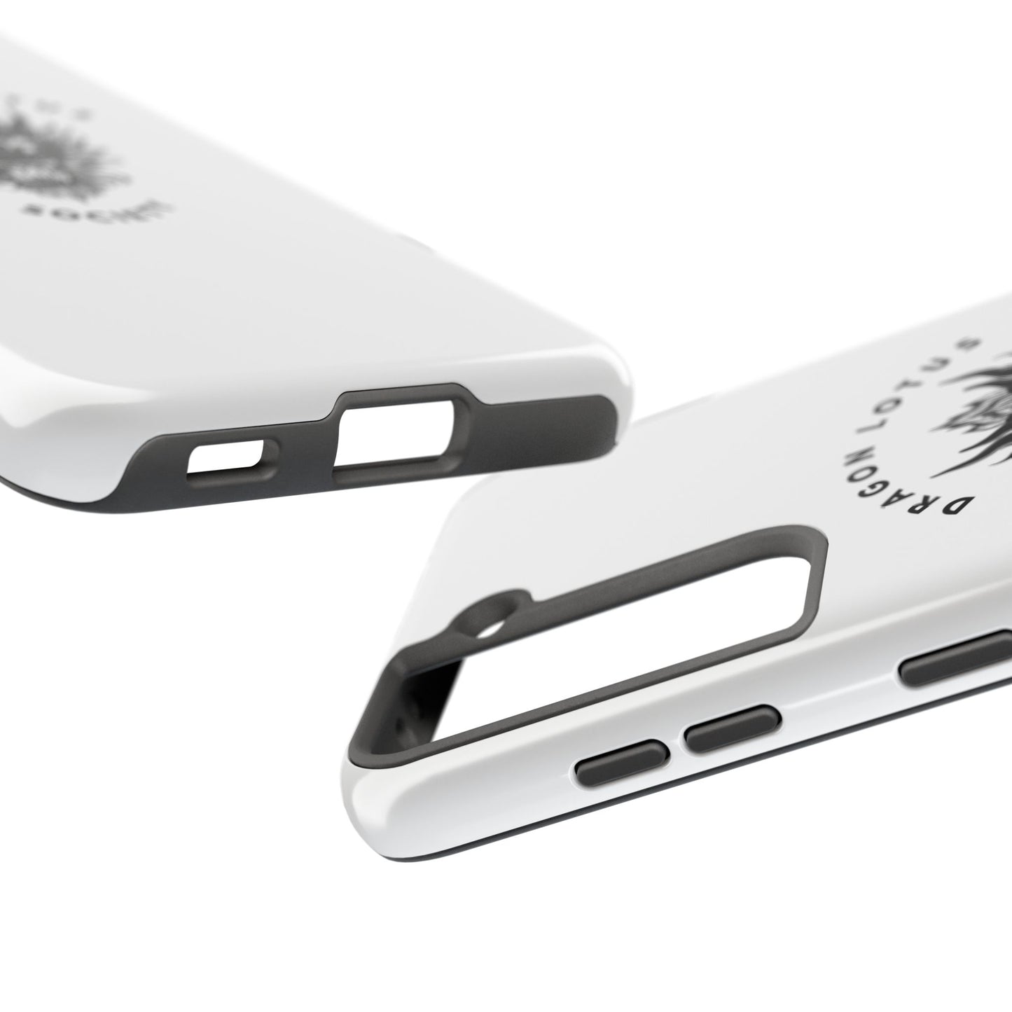 DLS White Phone Case