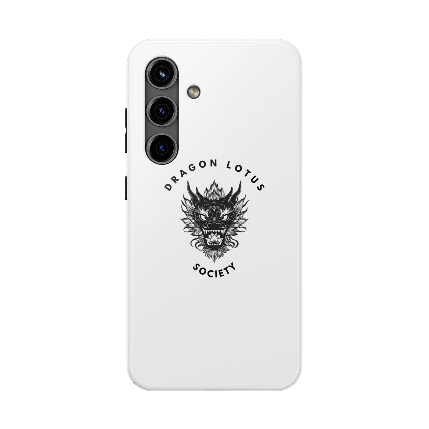 DLS White Phone Case