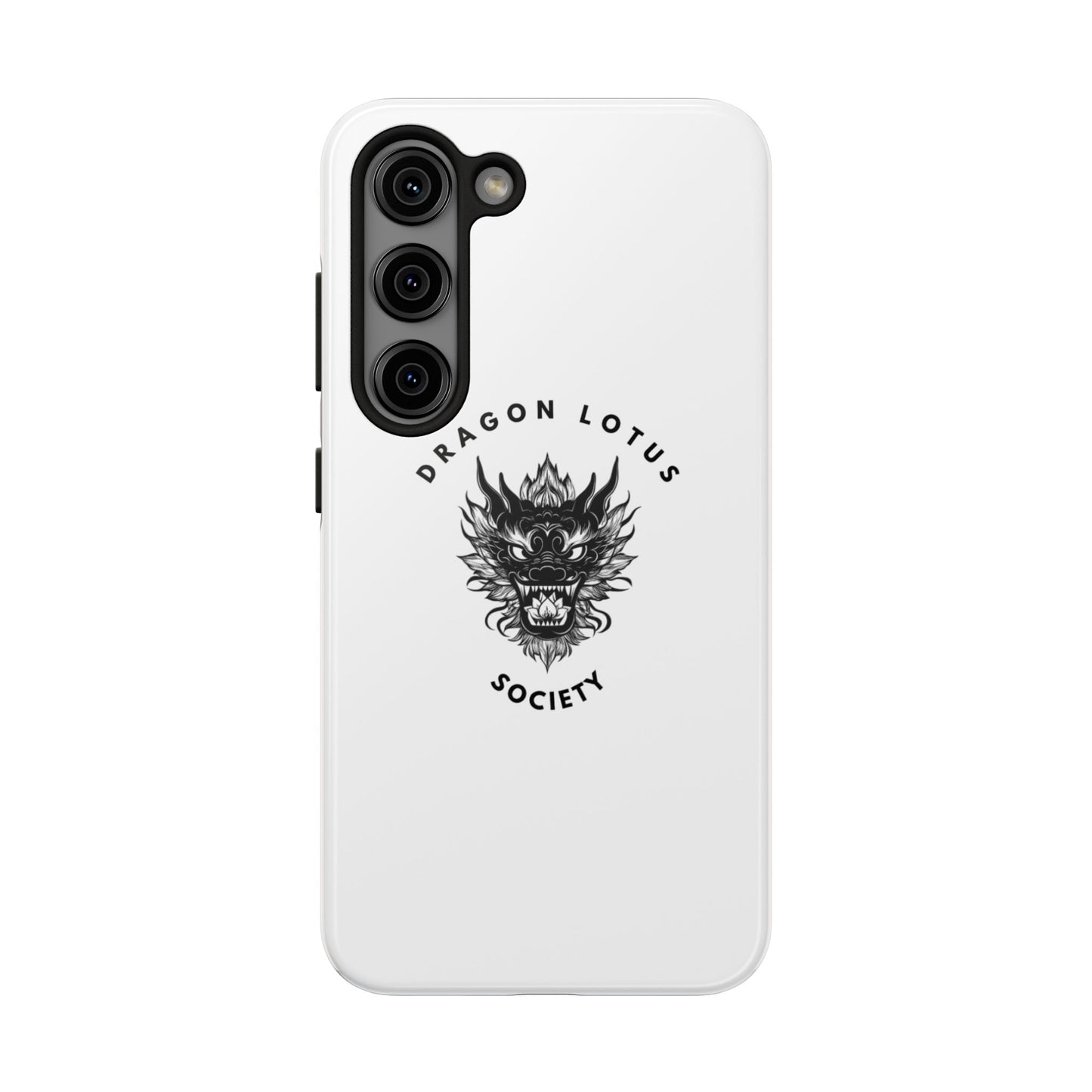 DLS White Phone Case