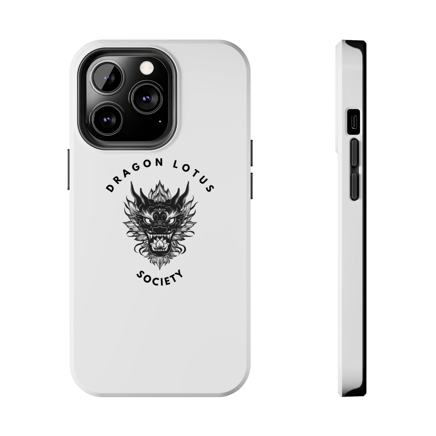 DLS White Phone Case