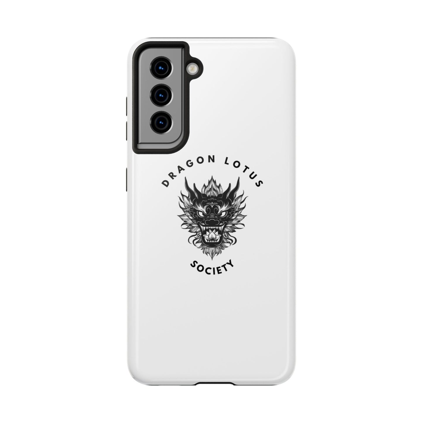 DLS White Phone Case