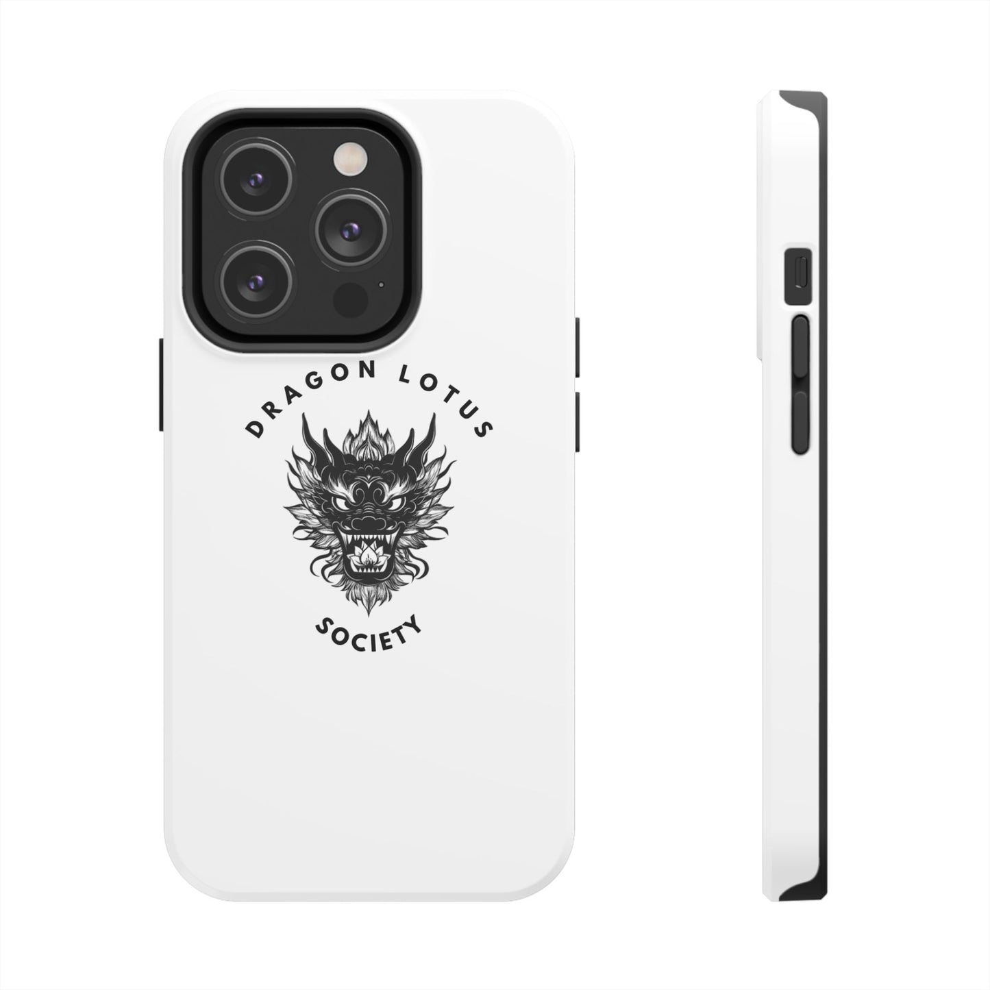 DLS White Phone Case