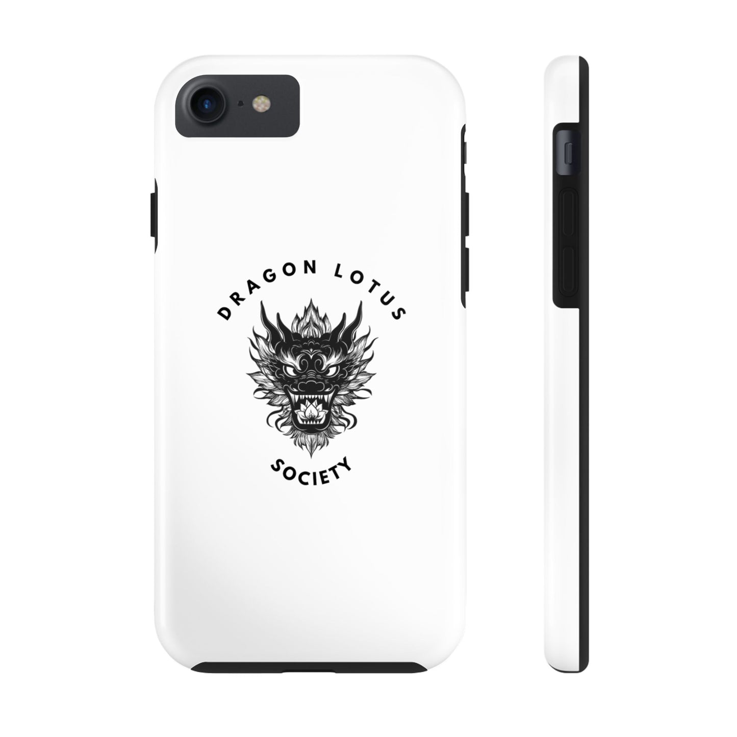 DLS White Phone Case