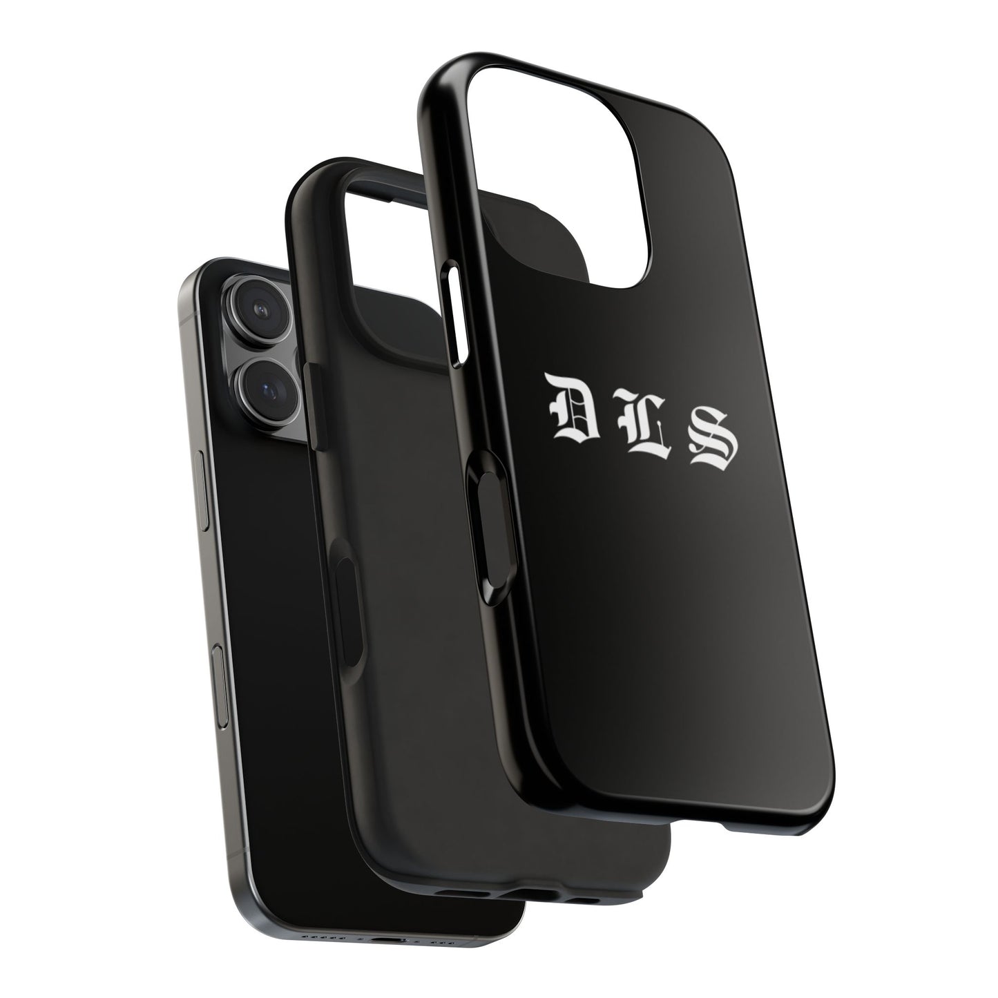 DLS Black Phone Case