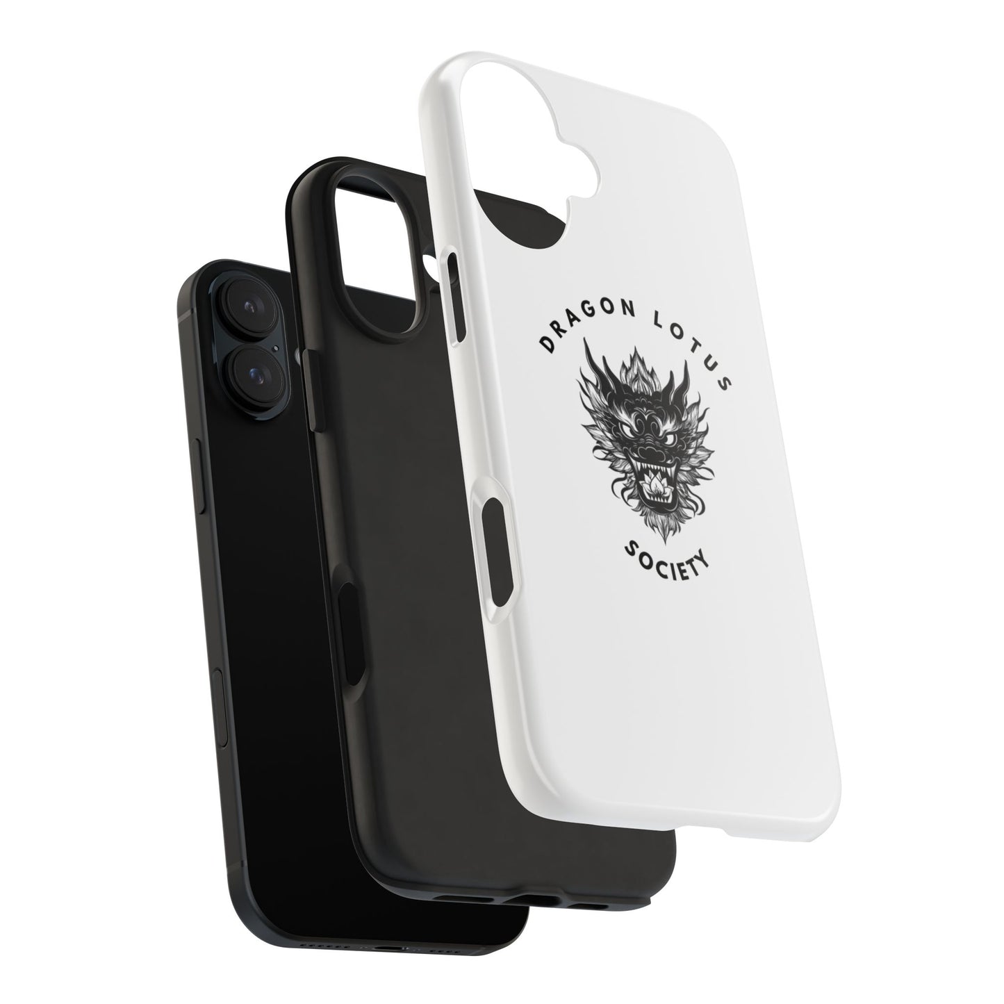 DLS White Phone Case