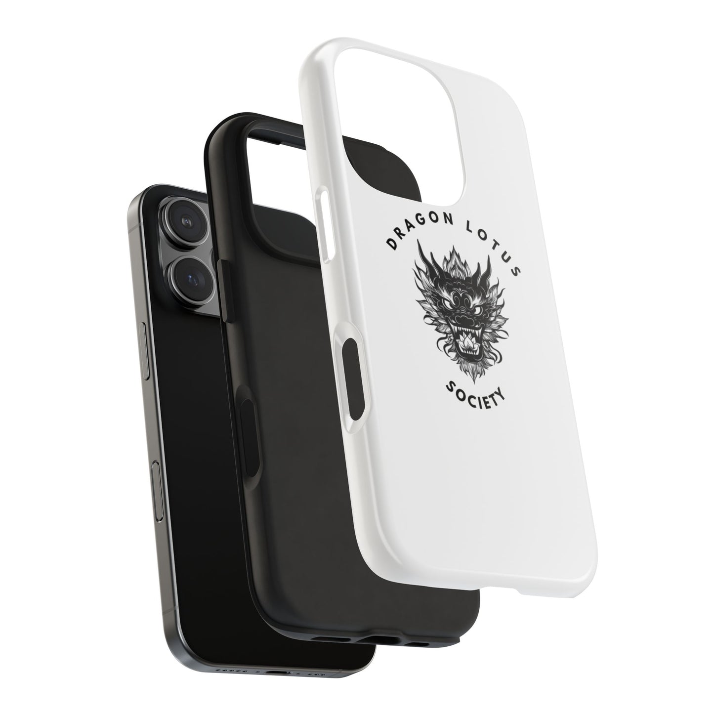 DLS White Phone Case